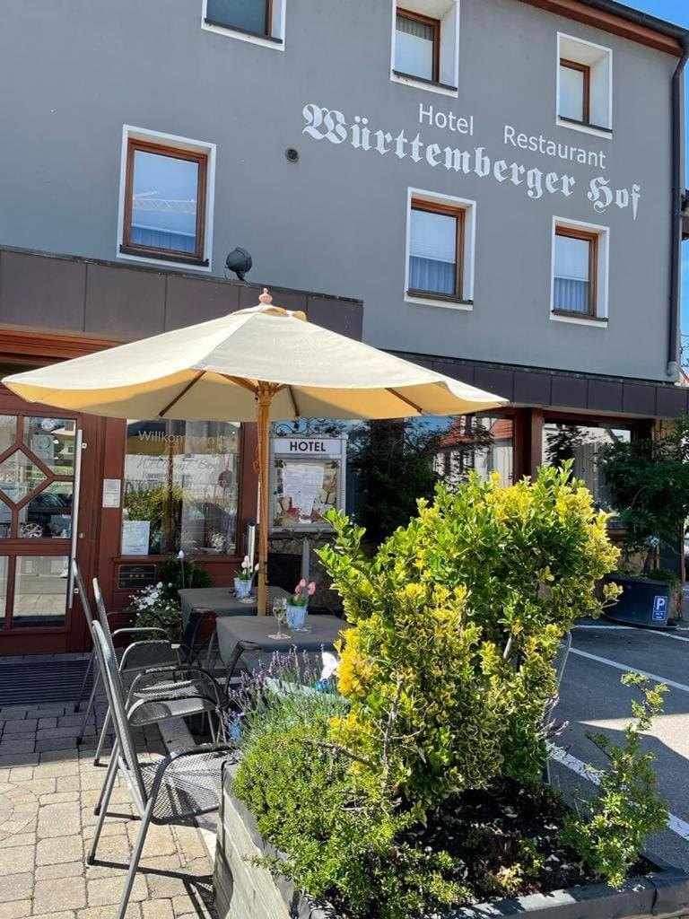Hotel Württemberger Hof Garni Rottenburg am Neckar Exterior foto